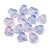 704Pcs Two Tone Transparent Acrylic Beads MACR-K359-28A-1