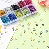 10 Colors Aluminum Wire Open Jump Rings FIND-YW0004-97-3