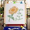 Plastic Drawing Painting Stencils Templates DIY-WH0244-006-5