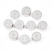Tarnish Resistant 304 Stainless Steel Beads STAS-S079-169C-P-3