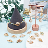 20Pcs Natural Trumpet Shell Bead Connector Charms FIND-BBC0003-12-4