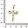 Brass Pave Cubic Zirconia Pendants CU-CBAE7DF-11G-D05-3