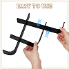 2Pcs Acrylic Hockey Puck Holder AJEW-WH0817-024B-02-4