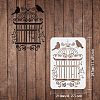 Large Plastic Reusable Drawing Painting Stencils Templates DIY-WH0202-196-2