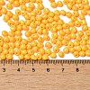 6/0 Opaque Baking Paint Glass Seed Beads SEED-M012-02A-21-4