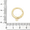 Brass Spring Gate Rings KK-U062-50G-3
