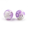 Drawbench & Baking Paint Glass Beads Strands X-GLAA-S176-4mm-11-1