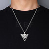 201 Stainless Steel Pendant Necklaces for Man NJEW-Q336-02H-P-3