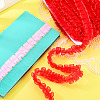 10M Double Layer Polyester Lace Ribbon OCOR-TA0004-14D-7