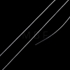Korean Round Crystal Elastic Stretch Thread EW-Z002-02D-0.5mm-3