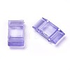 Transparent Acrylic Carrier Beads PL873Y-12-3