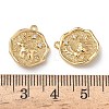 Christmas Brass Micro Pave Clear Cubic Zirconia Pendants KK-A280-03B-G-3