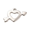 Non-Tarnish Stainless Steel Pendants STAS-L276-01P-07-1