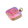 Printed 304 Stainless Steel Pendants SA-CBACFAA-07G-E-3