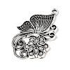Tibetan Style Alloy Pendants AL-CBAE4B1-03AS-2