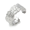 304 Stainless Steel Cuff Open Rings for Women RJEW-L341-02B-P-4
