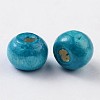 Natural Maple Wood Beads TB10mmY-6-1