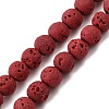 Dyed Synthetic Lava Rock Beads Strands GG-CBAAE19-06A-03-5