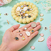 50 Pcs Alloy Enamel Pendants ENAM-TA0003-76-7
