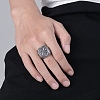 Stainless Steel Wide Finger Ring FIND-PW0020-14C-3