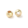 Rack Plating Brass Spacer Beads KKB-I709-03B-G01-1