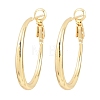 Brass Hoop Earrings for Women EJEW-A156-17B-G-4