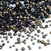 Electroplated Opaque Flat Back Resin Cabochons RESI-XCP0002-45E-1