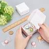Marble Pattern Foldable Creative Kraft Paper Box CON-WH0077-13A-3