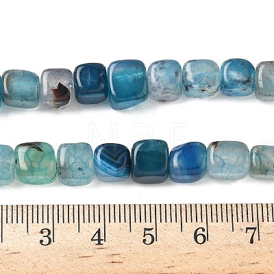 Natural Dragon Veins Agate Beads Strands G-G177-E17-01-1