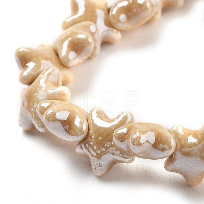 Handmade Porcelain Beads PORC-Q002-03F-1