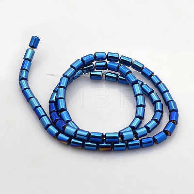 Electroplate Non-magnetic Synthetic Hematite Beads Strands G-J210A-04-1