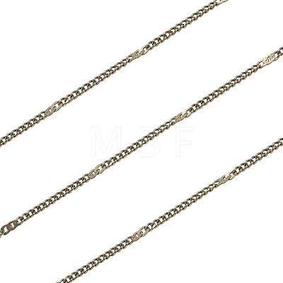 Brass Coated Iron Cable Chains CH-CJ0001-04AB-1