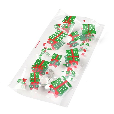 Christmas Theme OPP Plastic Storage Bags ABAG-B003-08-1