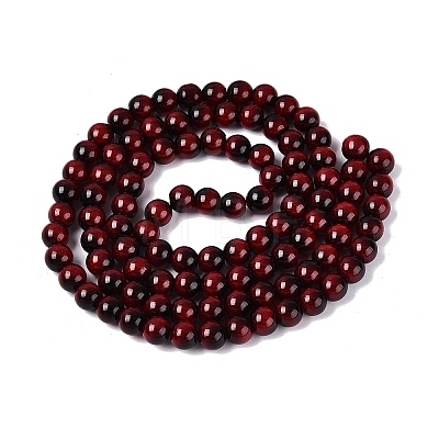Imitation Tiger Eye Glass Beads Strands GLAA-Q106-03A-B07-1
