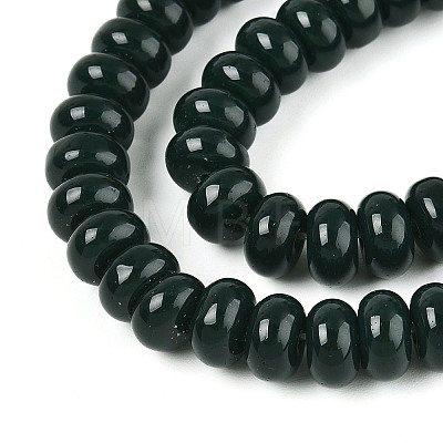 Opaque Spray Painted Glass Beads LS-GLAA-ZX008-8mm-18X-1