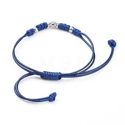 Braided Bead Bracelets BJEW-JB04916-1