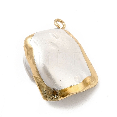 Baroque Shell Pearl Pendants PEAR-P004-61KCG-1