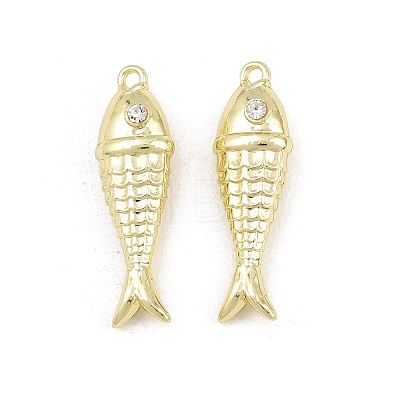 Alloy with Crystal Rhinestone Pendants RB-CBA7AC6-17G-01-1