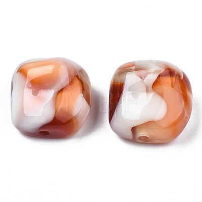 Acrylic Beads OACR-S038-006-1