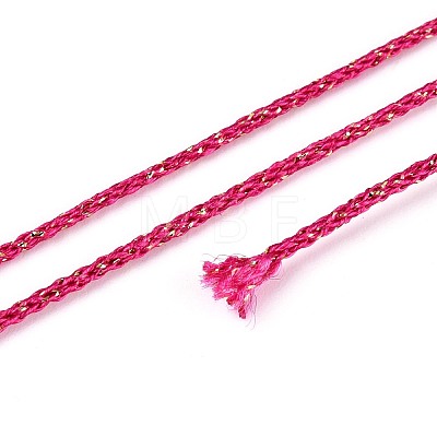 100M Segment Dyed Round Polyester Braided Cords OCOR-N009-03B-04-1