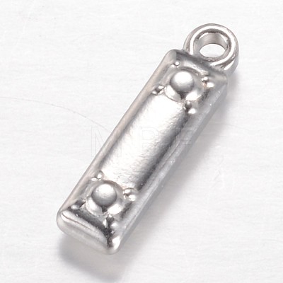 Tarnish Resistant 201 Stainless Steel Charms STAS-G081-31P-1