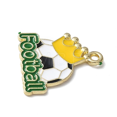 Alloy Enamel Pendants ENAM-I075-01G-03-1