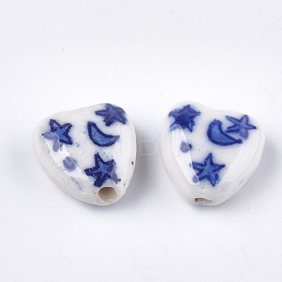 Handmade Porcelain Beads PORC-S498-58-1