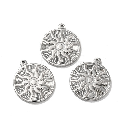 Non-Tarnish 304 Stainless Steel Pendants STAS-Q001-31P-1