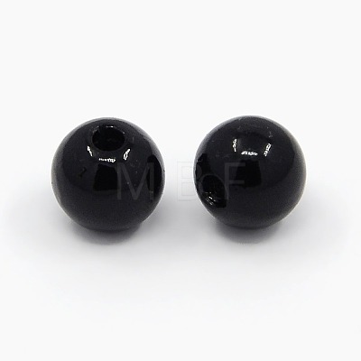 Imitated Pearl Acrylic Beads PACR-10D-5-1