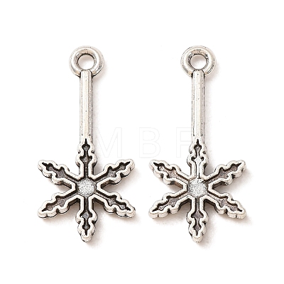 Tibetan Style Alloy Pendants AL-CBA5212-14AS-1