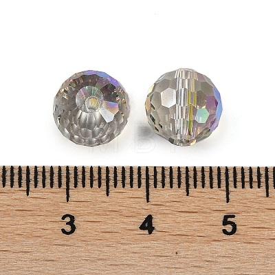 Transparent Electroplate Glass Beads EGLA-N002-31-G06-1