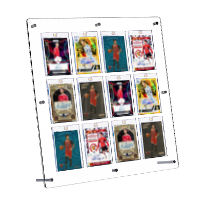 PVC Desktop Sport Card Organizer Holders AJEW-WH0248-918C-1