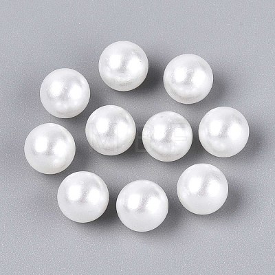 ABS Imitation Pearl Acrylic Beads OACR-S011-8mm-02-1