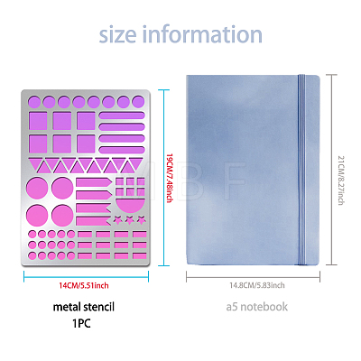 Custom Stainless Steel Cutting Dies Stencils DIY-WH0289-028-1